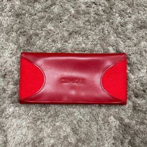 Clinique Vibrant Red Cosmetic Case